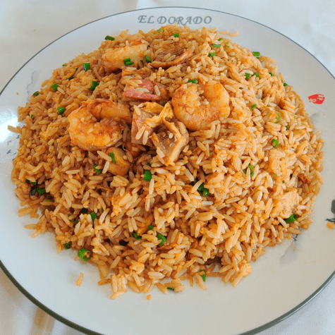 Arroz chaufa de langostinos del 'El Dorado' Arroz chaufa de langostinos del 'El Dorado'