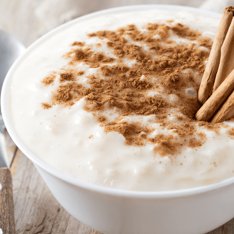 Consume el arroz con leche con moderación. Consume el arroz con leche con moderación.