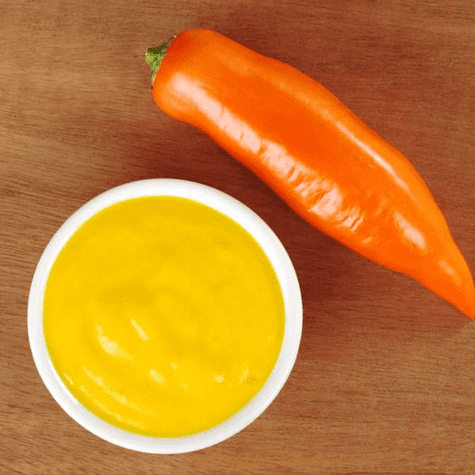 Ají amarillo peruano. Ají amarillo peruano.