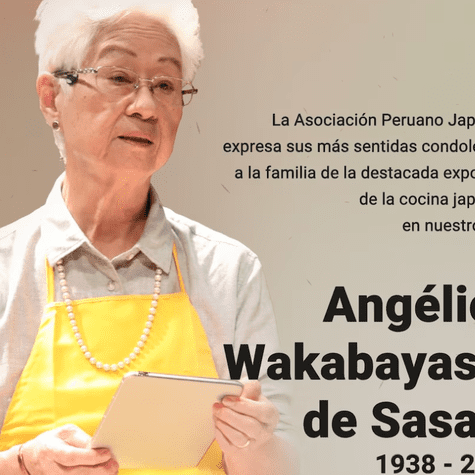 Condolencias de la Asociación Peruano Japonesa.   