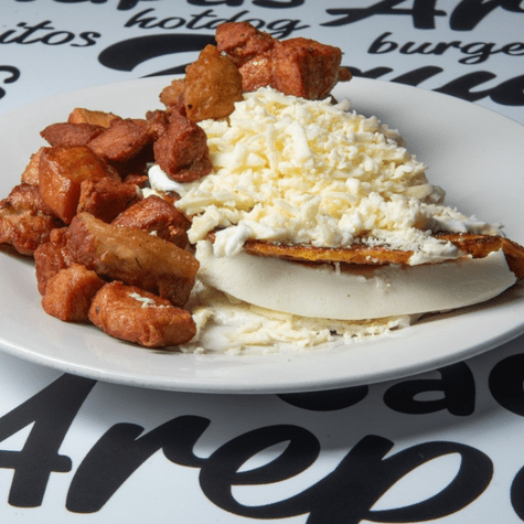 Arepa venezolana. Arepa venezolana.