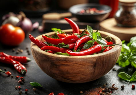 El consumo de ají disminuye la probabilidad de padecer obesidad y enfermedades del corazón. El consumo de ají disminuye la probabilidad de padecer obesidad y enfermedades del corazón.