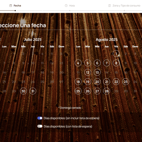 Si deseas experimentar la excelencia de Maido, realiza tu reserva a través de su página web y considera su disponibilidad. Si deseas experimentar la excelencia de Maido, realiza tu reserva a través de su página web y considera su disponibilidad.