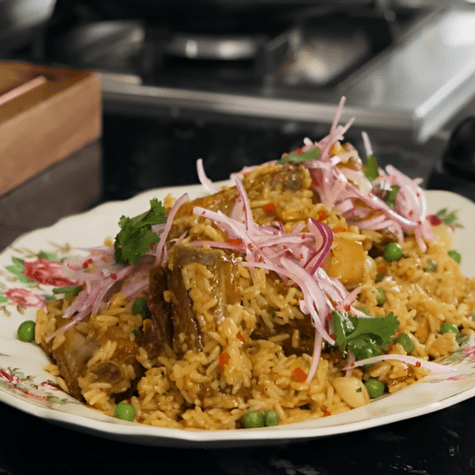 Arroz con chancho. Arroz con chancho.