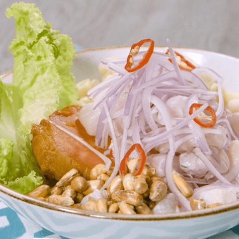 Ceviche peruano. Ceviche peruano.