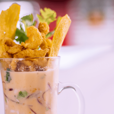 La leche de tigre es el plato más solicitado en "Cantú". La leche de tigre es el plato más solicitado en "Cantú".