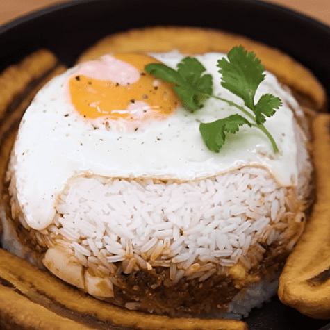 Arroz tapado. Arroz tapado.