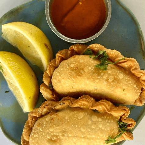 Empanadas "encevichadas" de La Pescadorita. Empanadas "encevichadas" de La Pescadorita.