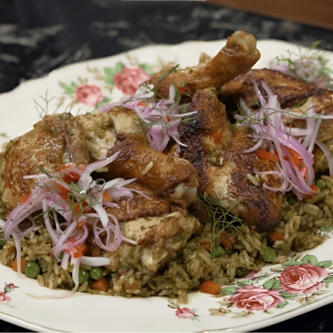 Arroz con pollo. Arroz con pollo.