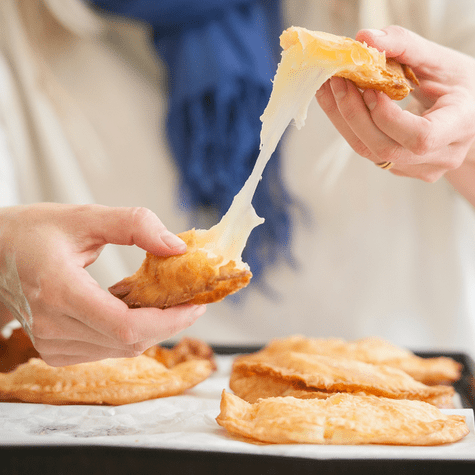 Empanadas con queso. Empanadas con queso.