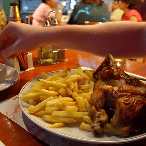 Pollo a la brasa. Pollo a la brasa.
