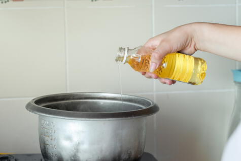 Aceite en la pasta. Aceite en la pasta.