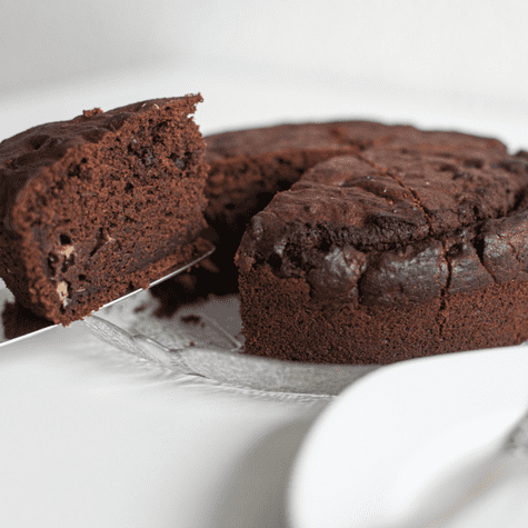 Torta de chocolate sin harina. Torta de chocolate sin harina.