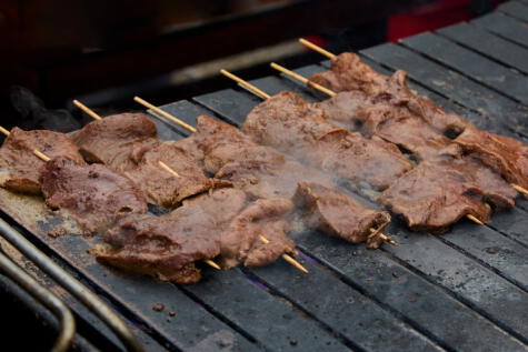Anticuchos.   