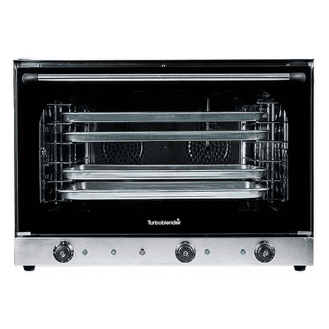 El horno de convección cocina en menos tiempo y sin gastar mucha energía.   