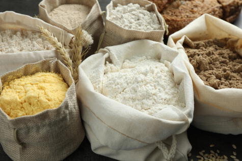 Existen diferentes tipos de harinas para una alimentación más equilibrada. Existen diferentes tipos de harinas para una alimentación más equilibrada.