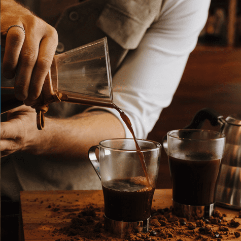 El método de preparación puede marcar la diferencia en la cantidad de antioxidantes del café.   