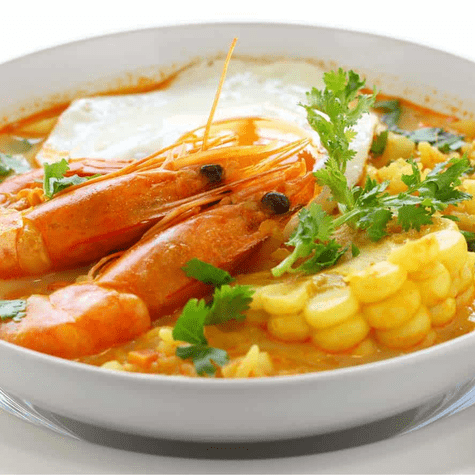 Chupe de camarones. Chupe de camarones.