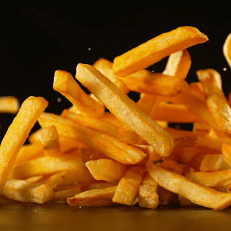 Papas fritas. Papas fritas.