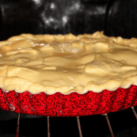 Tarta de manzana sin azúcar. Tarta de manzana sin azúcar.