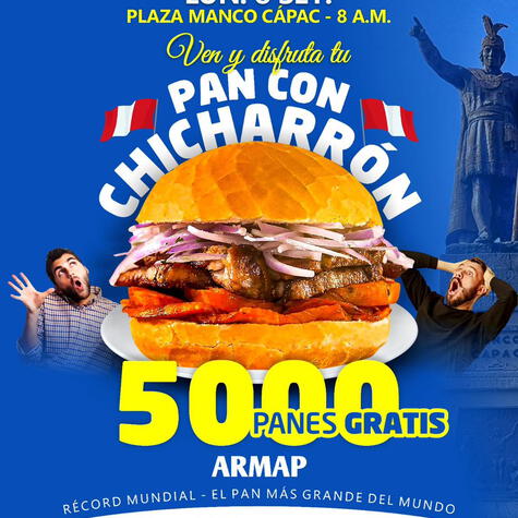 <em>Municipalidad Distrital busca promover el valor de este desayuno peruano. Fuente: FB Municipalidad de La Victoria.</em>   