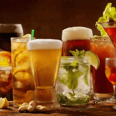 Bebidas alcohólicas.   