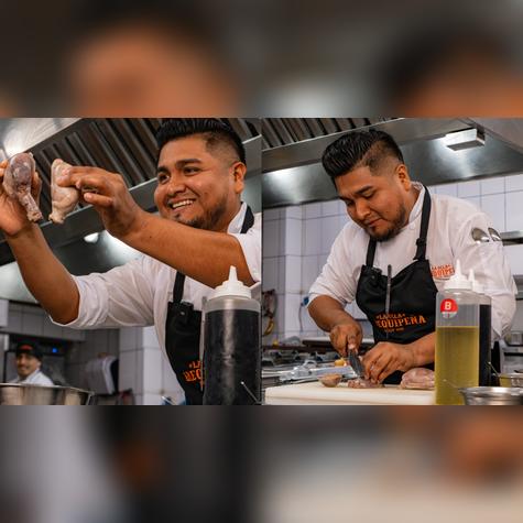 Emerson De la Cruz, hijo del fundador, mantiene vivo el legado de La Olla Arequipeña.
