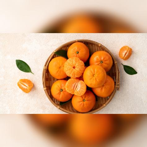 Si la mandarina pesa es porque está jugosa.   