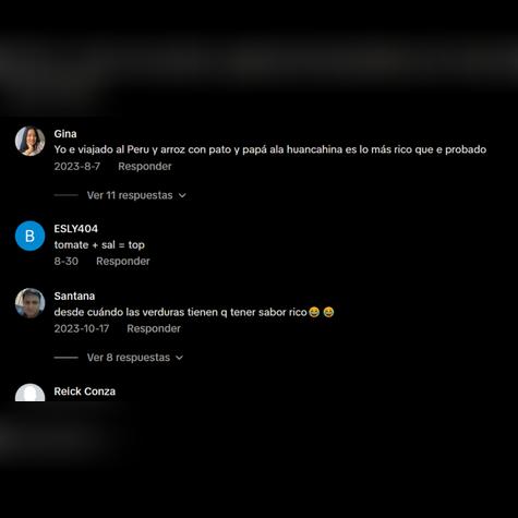 Comentarios de los usuarios.   