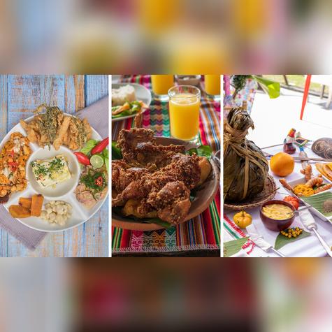 Riqueza gastronómica del Perú.   