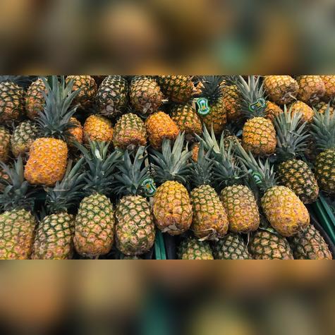 La cáscara de la piña tiene un gran porcentaje de pesticidas.   