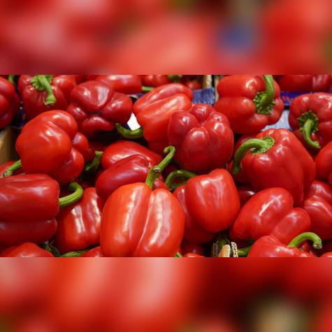 Pimiento rojo.   