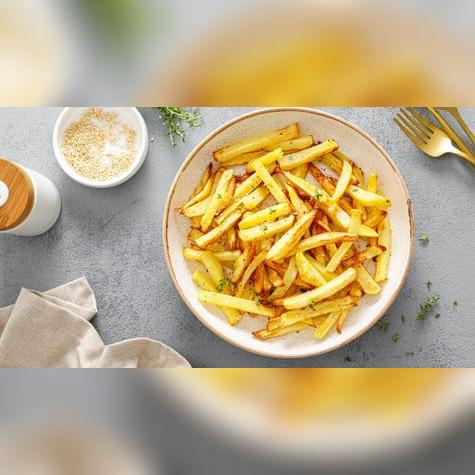 Elige las variedades adecuadas, como la papa canchán o amarilla, y disfruta de unas papas fritas crujientes. Fuente: Shutterstock. Elige las variedades adecuadas, como la papa canchán o amarilla, y disfruta de unas papas fritas crujientes. Fuente: Shutterstock.