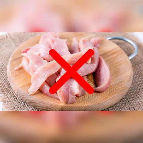 Se recomienda cocinar la pechuga entera. Fuente: ComposiciónLR.   