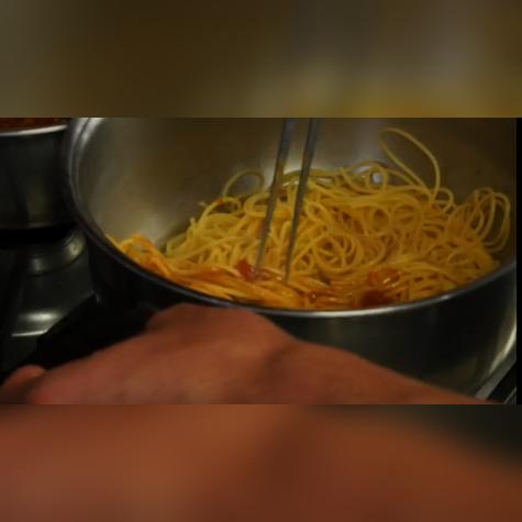 Preparación del plato peruano.    Preparación del plato peruano.