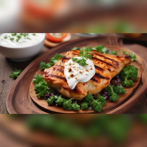 <strong>Pollo con salsa de yogur y especias</strong>      <strong>Pollo con salsa de yogur y especias</strong>