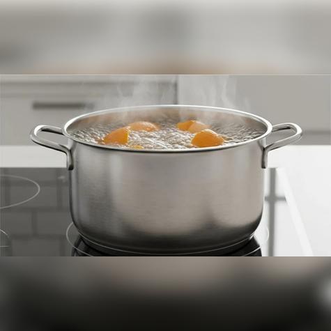 Deja hervir a fuego lento.    Deja hervir a fuego lento.