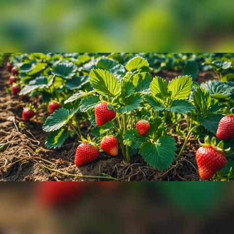 Las fresas absorben más químicos en los suelos.    Las fresas absorben más químicos en los suelos.