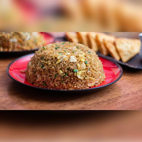 El clásico chaufa en una versión tradicional. Fuente: Shutterstock.    El clásico chaufa en una versión tradicional. Fuente: Shutterstock.