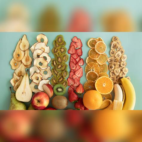 Fruta deshidratada. Fruta deshidratada.