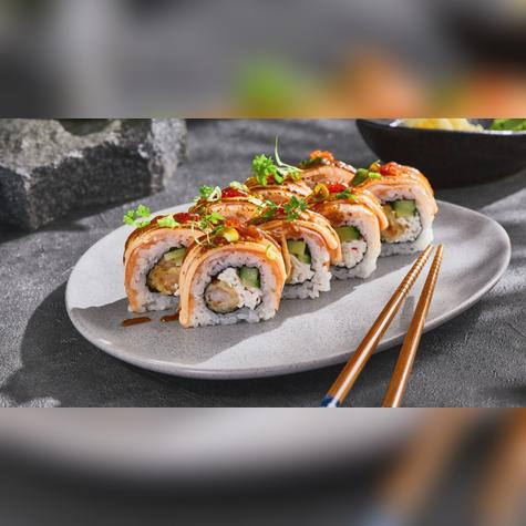 Disfruta de esta variedad de sushi. Fuente: Shutterstock. Disfruta de esta variedad de sushi. Fuente: Shutterstock.