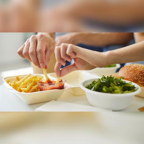 Papas fritas. Papas fritas.