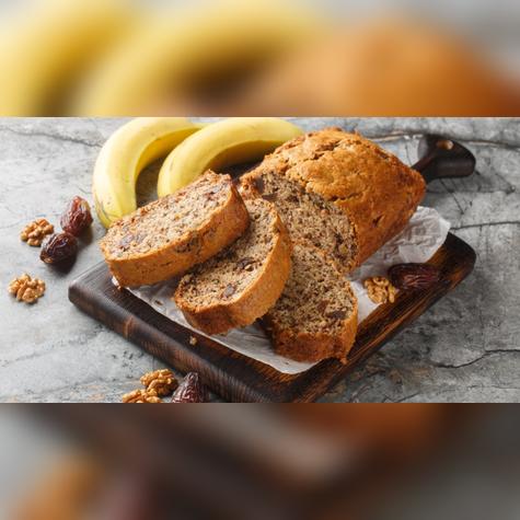 Tanto la banana como la nuez aportan vitaminas al organismo. Fuente: Shutterstock. Tanto la banana como la nuez aportan vitaminas al organismo. Fuente: Shutterstock.