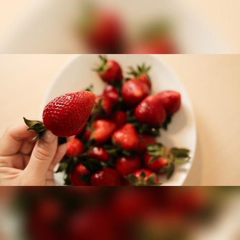 Recuerda desechar las fresas dañadas.   