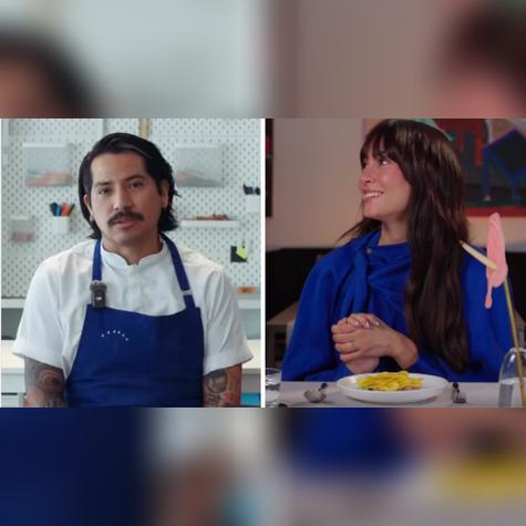  El chef Álvaro Vázquez explicó a Aitana la mezcla de influencias peruanas, mexicanas y asiáticas detrás del menú. 
