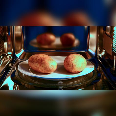  El método más rápido para cocinar papas sin usar ollas ni agua.    