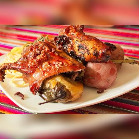 Cuy es uno de los platos navideños en la Sierra. Cuy es uno de los platos navideños en la Sierra.