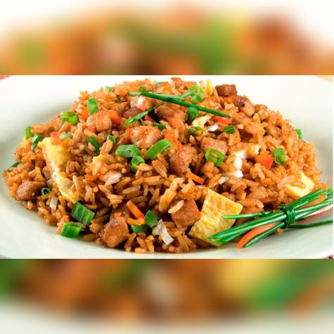 Arroz chaufa. Arroz chaufa.