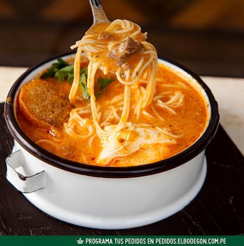 Sopa criolla. Sopa criolla.