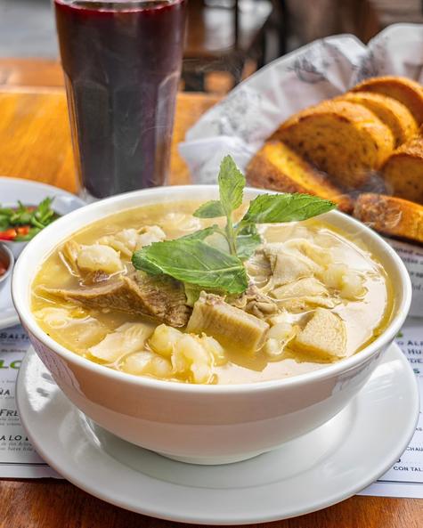 Sopa de patasca.    Sopa de patasca.